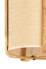 €178,95 Hanglamp Hanglamp SENDAI Zand+Bamboe Naturel Ø37x66 cm