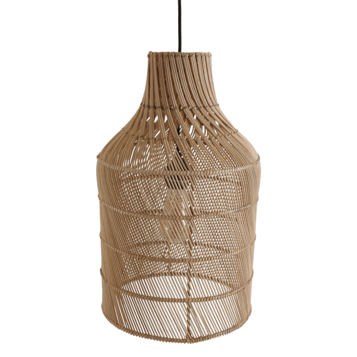 €169.95 Hanglamp Hanglamp Rotan Maze Bottle Natural L S Ø30*50cm