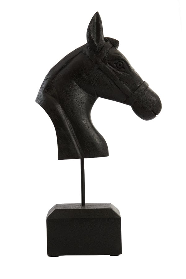 €64.95 Ornamenten en versiering Ornament 25x14x48 cm HORSE Zwart