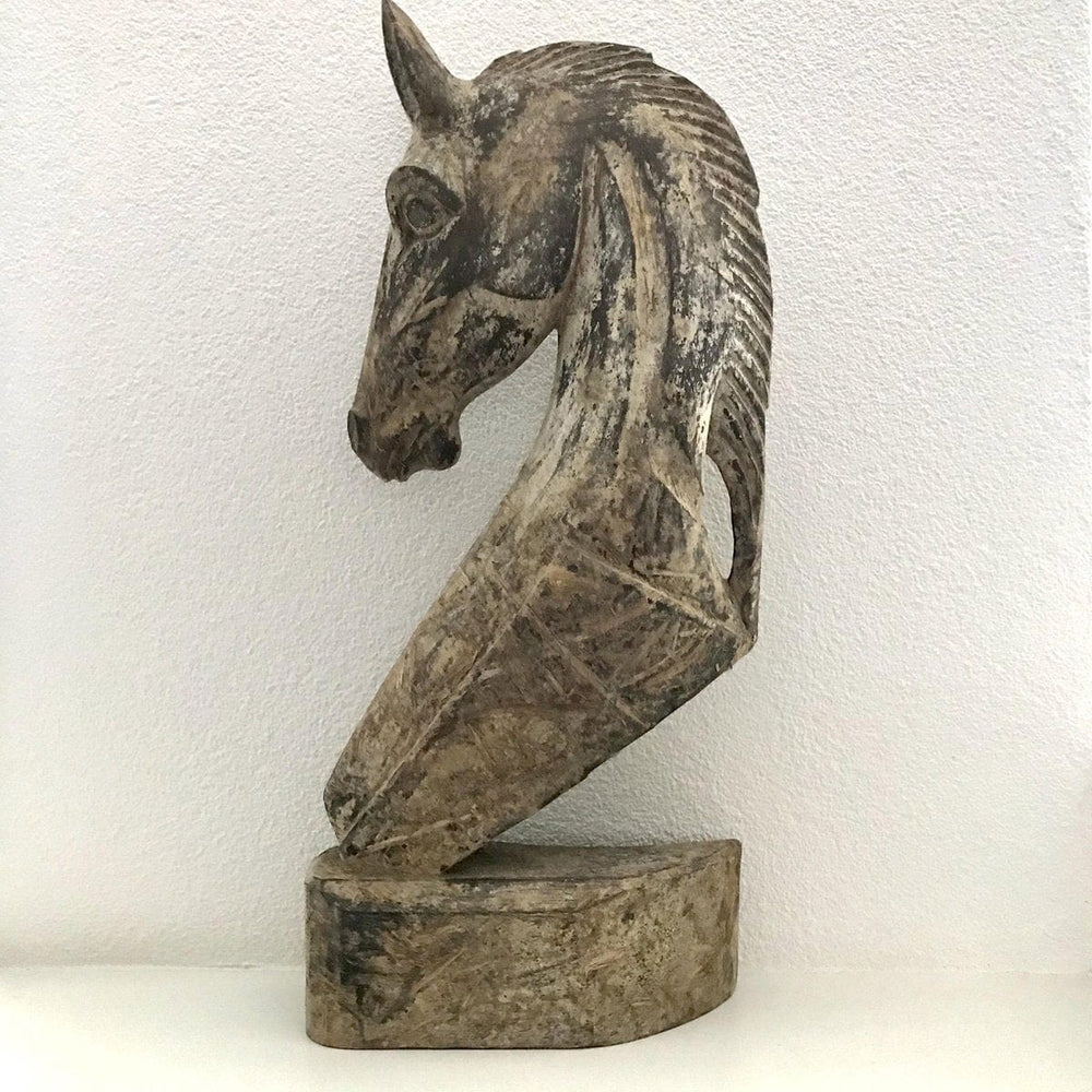 €54.95 Ornamenten en versiering Paard Antiek Hout H50cm