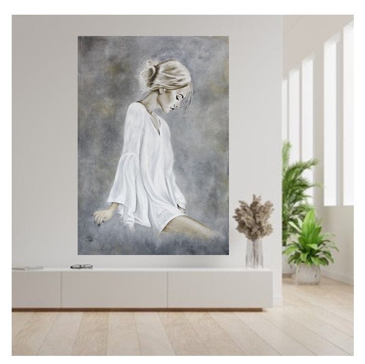 €425,00 Schilderij Vrouw "In the moment" 140x200cm