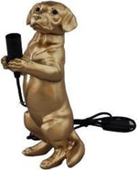 €52,95 tafellamp Hond tafellamp Goud 10x10x30cm