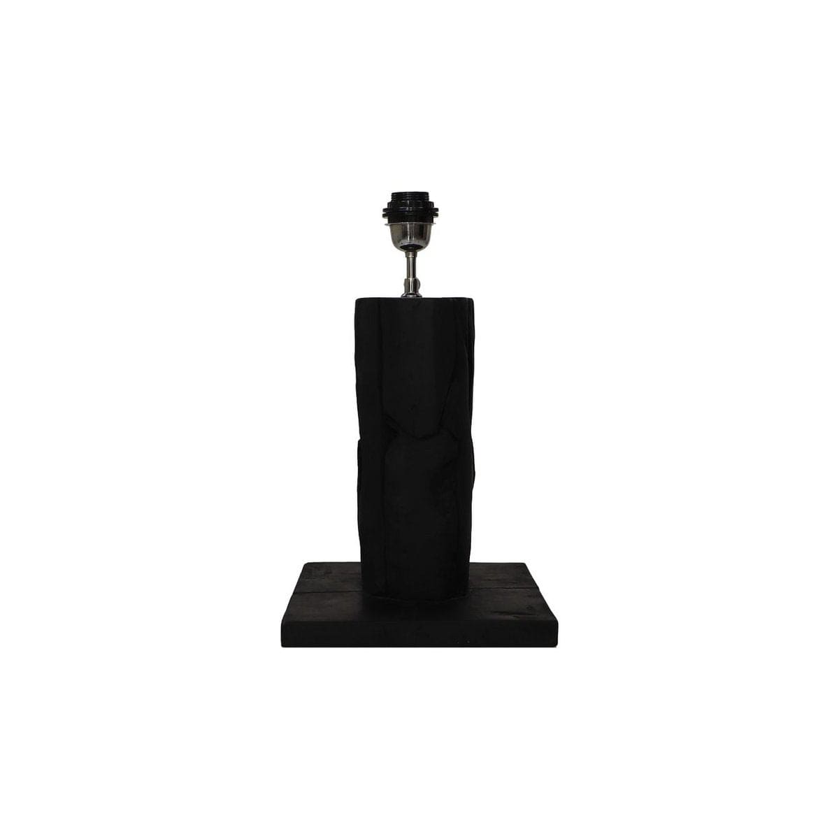 €87,95 Vloerlamp Tafellamp Hout Teak Rond Zwart Ø25*50cm